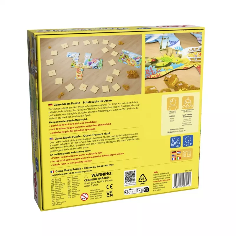 Game meets Puzzle - Treasure Hunt in the Ocean, Board Game