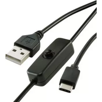 Renkforce RF-4495298 USB Cable Black