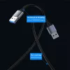 USB hub QOLTEC 53793 — USB 3.0 input, 3× USB 2.0 ports