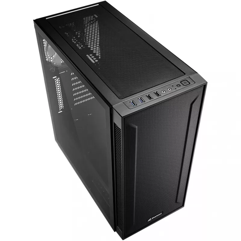 PC Case Sharkoon TG6M RGB Tower Black