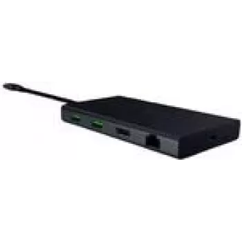 Razer USB-C Dock - Black - 4K a 60 Hz - 85W Power Delivery - charging/docking station (RC21-02250100-R3M1)
