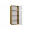 ALMA CHEST OF DRAWERS ARTISAN OAK/WHITE