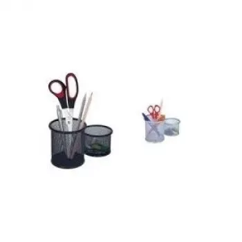 Pen/Pencil Holder WEDO 65454 Metal Silver