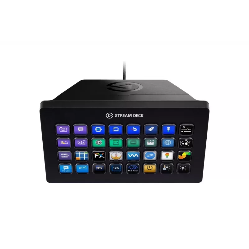 Stream Deck XL Elgato 10GAT9901 Black 32 Buttons