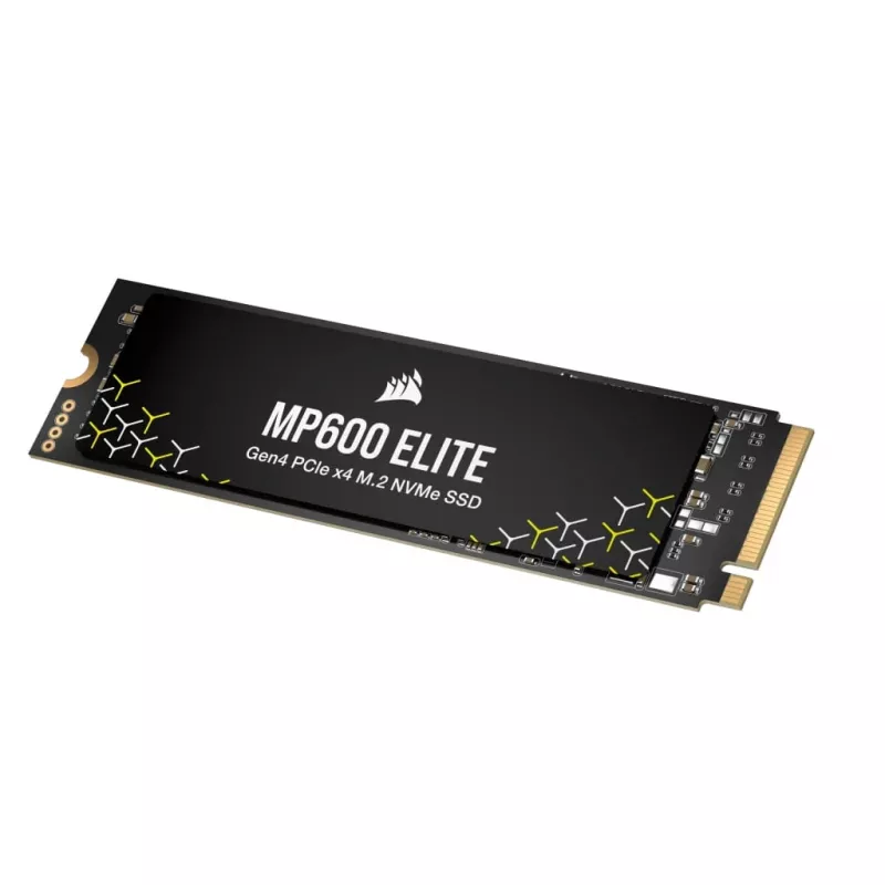 CORSAIR MP600 ELITE - SSD - encrypted - 2TB - Internal - M.2 2280 - PCIe 4,0 x4 (NVMe) - 256-Bit-AES (CSSD-F2000GBMP600ENH)