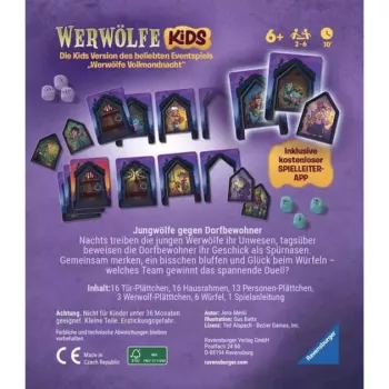 Ravensburger Werewolves - Night of the Young Wolves Card Game