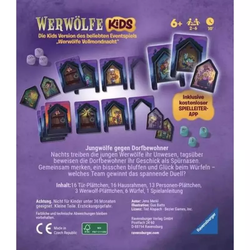 Ravensburger Werewolves - Night of the Young Wolves Card Game