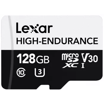 microSD High Endurance card 128GB C10 A1 U1 V30 100/45MB/s
