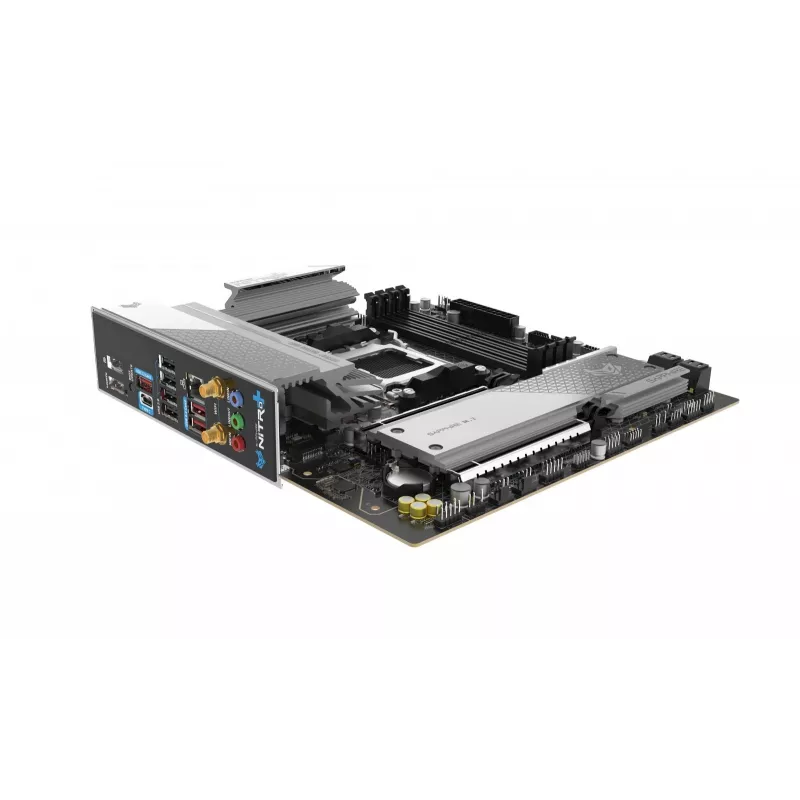 Motherboard Sapphire NITRO+ B850M WIFI — AMD B850, Socket AM5, micro ATX, DDR5, 4x DIMM, Wi‑Fi 6, 2.5Gb LAN, 2x M.2
