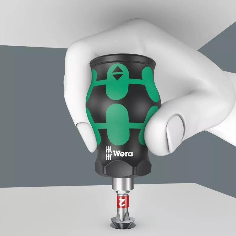 Wera Kraftform compact Stubby Magazin 2 Multi-bit screwdriver Straight screwdriver