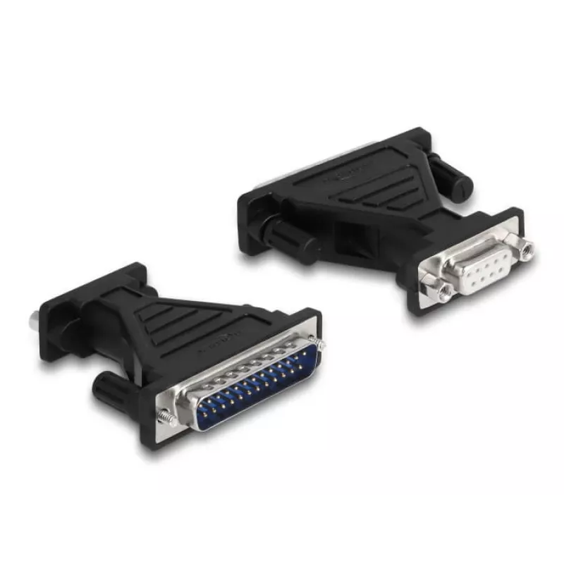 DeLOCK Adapter USB 2.0 Type-A to Serial RS-232 D-Sub 9 + D-Sub 25