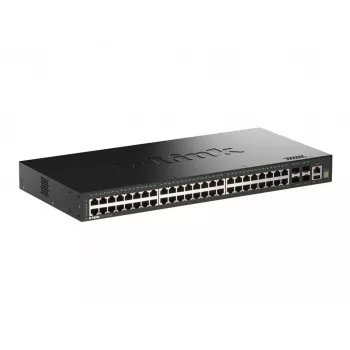 D-Link 52-Port Gigabit Stackable Smart Managed Switch with 4 x 10G SFP+ Ports