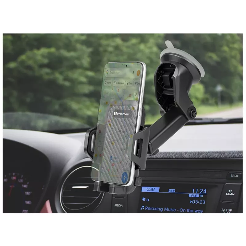 Passive holder Tracer TRAUCH46871 Mobile phone/Smartphone Black
