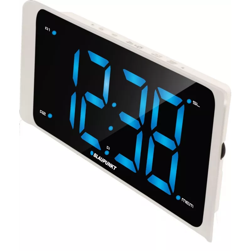 Blaupunkt CR16WH alarm clock Digital alarm clock Black, White