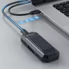 SSD enclosure GRAUGEAR G-M202-AC-10G Black M.2