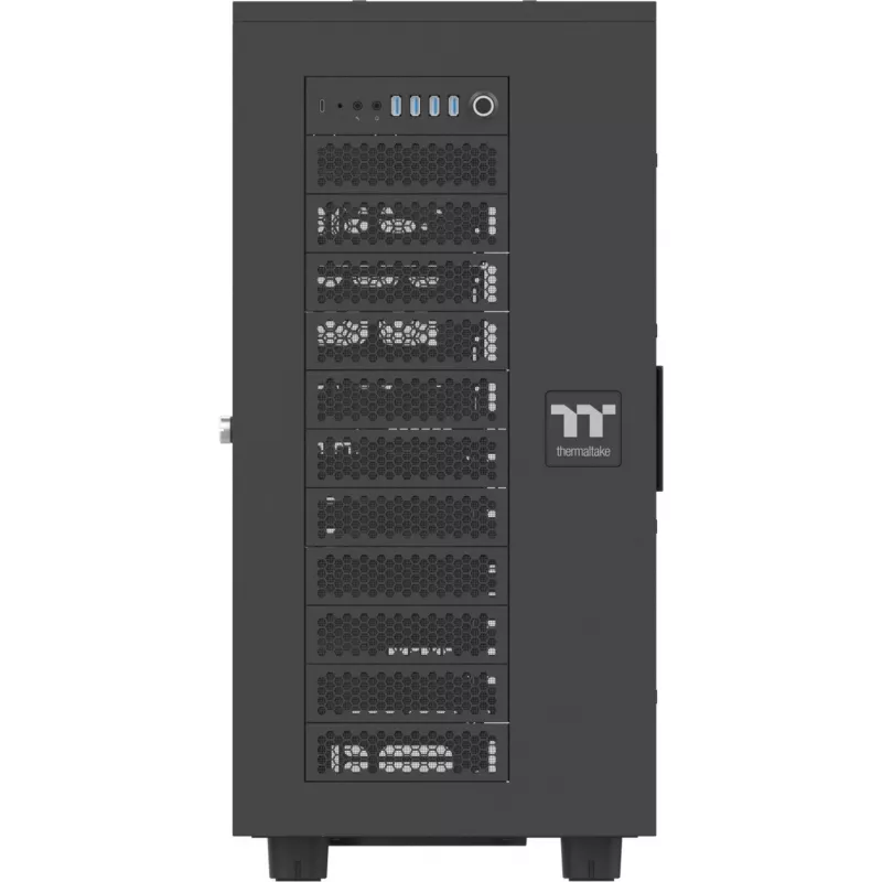 Thermaltake Enclosure AX700 TG Super Tower Black retail - Tower (CA-11B-00F1WN-00)