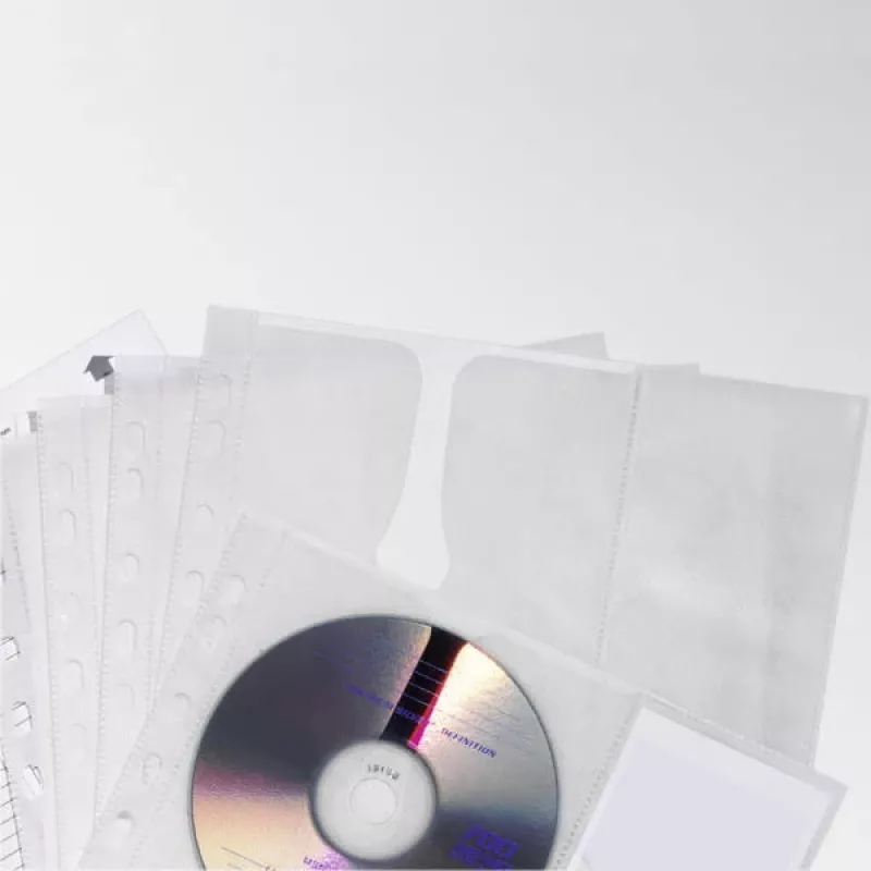 Wallet case Durable 522219 Optical Disc Case Transparent