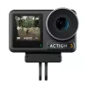 Magnetic two-claw adapter Telesin OA-TPM-T04 for DJI Action 4/3 camera