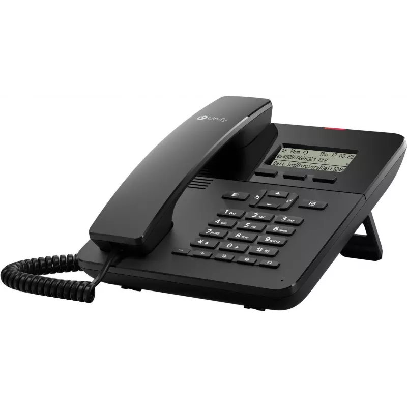 Unify OpenScape Desk Phone CP110 Analog telephone Black