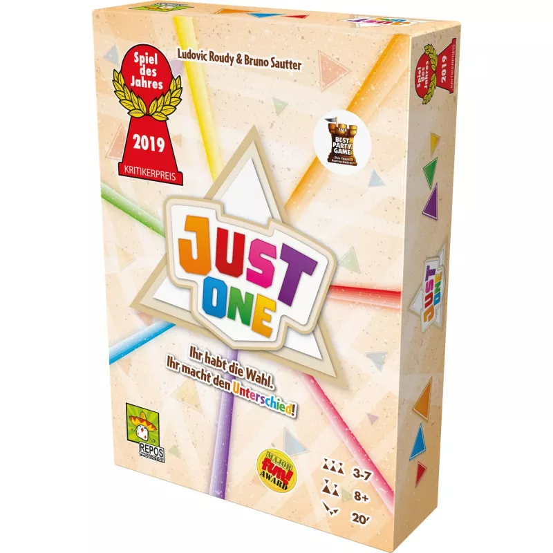 Just One, Party Game Game of the Year 2019