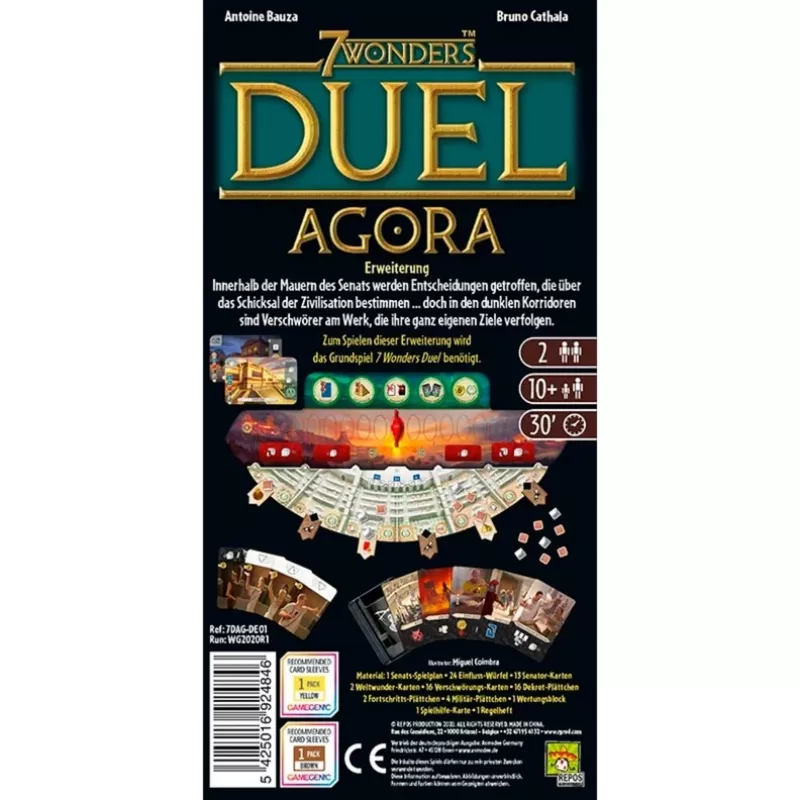 7 Wonders Duel - Agora, Board Game Expansion