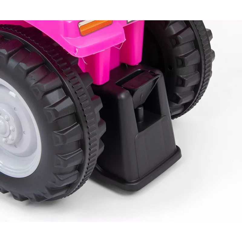Ride-on vehicle milly mally T7 tractor (pink) children's ride-on toy