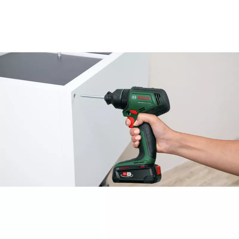 Cordless Impact Drill Driver AdvancedImpact 18V-80 QuickSnap (Green, 2x Lithium-Ion Battery 2,0Ah + 4,0Ah, Carry Case, POWER FOR ALL ALLIANCE)