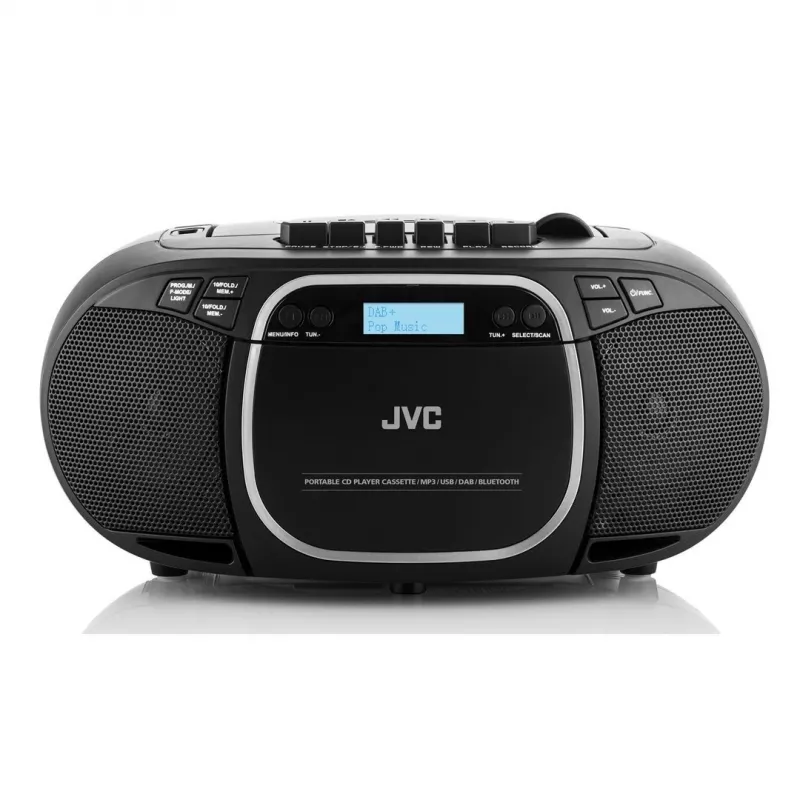 JVC RC-E561B-DAB CD player Black Portable CD player