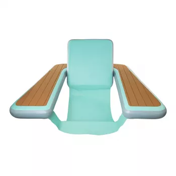 Extralink Inflatable Water Lounger, 122x112x10cm