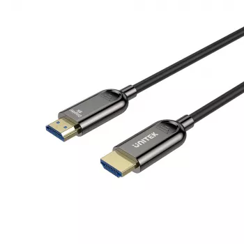 HDMI cable Unitek C11085GY01-15M — HDMI Type A to A, 30 m, HDMI 2.1, 8K@60Hz, 4K@144Hz, gold-plated contacts, black