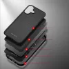 Protective phone case Nevox StyleShell NYLO for iPhone 17, 6.3 inch, black