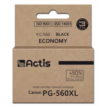Actis KC-560 Ink (replacement for Canon PG-560XL; Supreme; 22 ml; black). Prints 50% more than OEM.