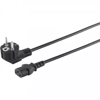 Power cable Black S/CONN 60006-3 3 m