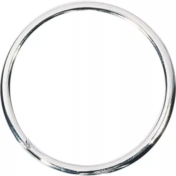 Key ring WEDO 262 3016 Nickel Steel 1.6 cm Diameter 100 pcs