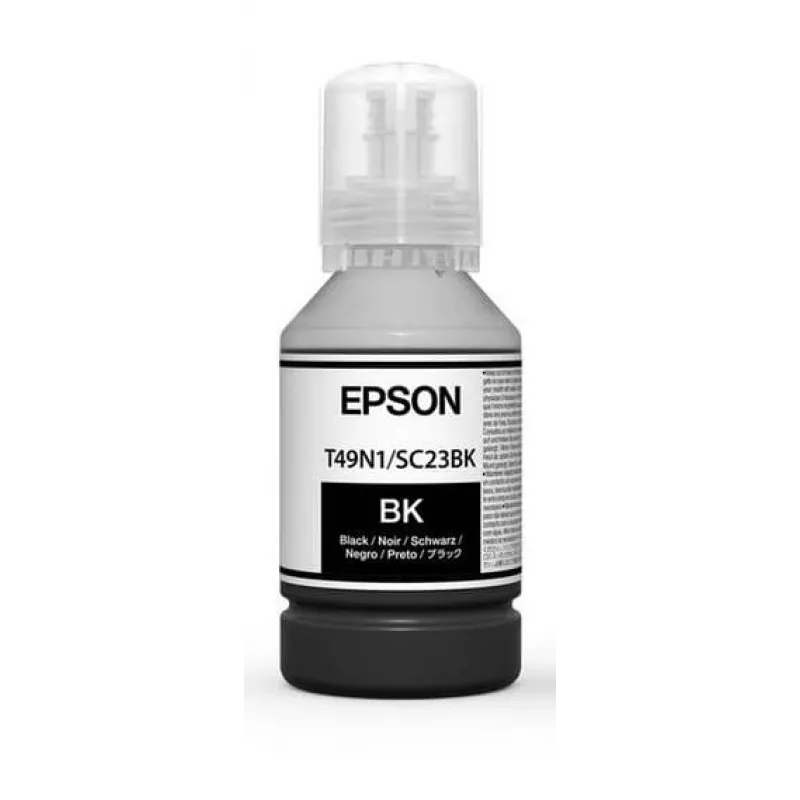 Ink Cartridge Epson Black 140ml for SC-T3100x (Original C13T49H10N)