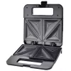 Sandwich maker ESPERANZA PARMIGIANO 1000 W — 4 sandwiches, black, non-stick plates