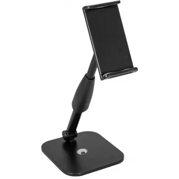 Adjustable Height Foldable Smartphone and Tablet Stand Omnitronic HTS-2 — portable, height-adjustable holder