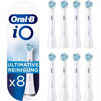Toothbrush Head Oral-B iO Ultimate Clean, pack of 8 replacement heads