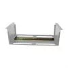 ALLNET Device Holder for DIN Rail/DIN-Rail Devices T150mm/5HE Light Grey Front Mounting