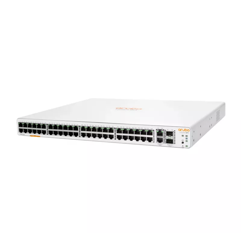 HPE Networking Instant On 1960 48G 2XT 2XF Switch Europe (JL808A#ABB) - (Nachfolger to HPE 1950 48G 2SFP+ 2XGT Switch (JG961A#ABB))