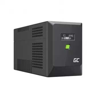 Uninterruptible Power Supply UPS Line-Interactive 2 kVA 1200 W, Green Cell, 4 AC outlets, USB, 12 V 9 Ah VRLA (tower)