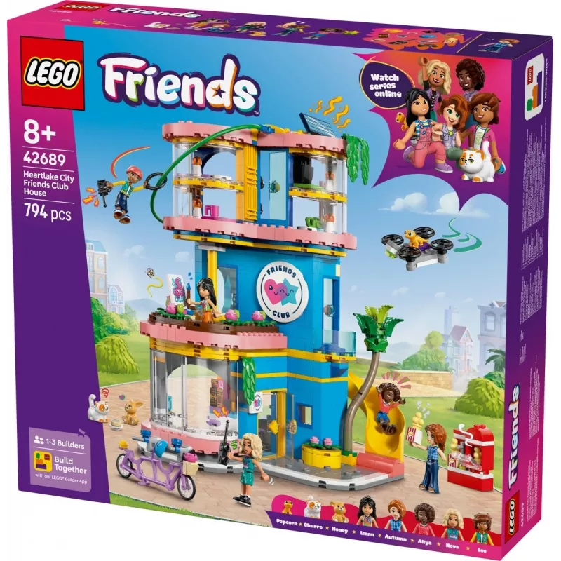 Blocks Friends 42689 Heartlake City Friends Club House