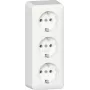 GIRA Socket Outlet SCHUKO 478913 3f AP RW (478913)