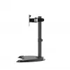 Monitor desk stand GEMBIRD MS-D1ST-04 for 13–32-inch screens, adjustable height and tilt, VESA 75x75–100x100, up to 8 kg