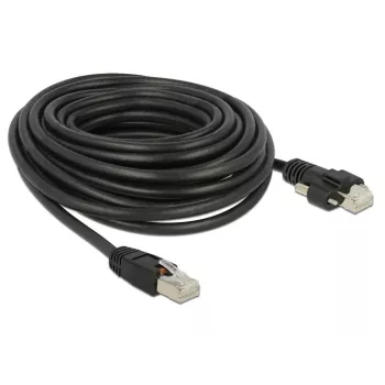 Networking Cable DeLOCK 85672 RJ-45 Cat6 10 m Black
