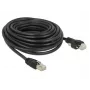Networking Cable DeLOCK 85672 RJ-45 Cat6 10 m Black
