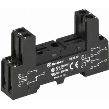 Finder 95.85.10 Relay Socket Suitable for Serie: Serie 40 1 pc(s) (95.85.10)