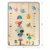 Play Foam Mat milly mally model 4688 — rolled foam playmat with bear and whale print