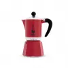 Stovetop Coffee Maker BIALETTI Rainbow 0.06 L — Aluminium, 60 ml, Red