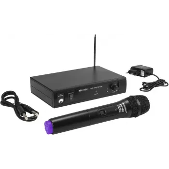 Wireless microphone system Omnitronic VHF-101, VHF 200.10 MHz